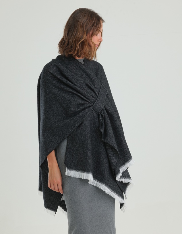 Morgan & Taylor - Concetta Poncho in Black