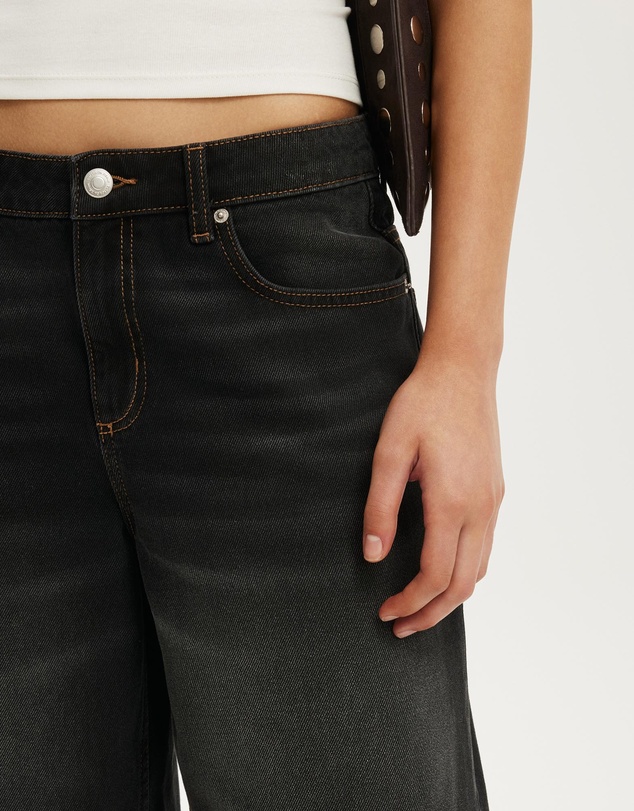 Cotton On - Baggy Denim Short
