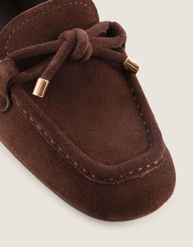 Shelly Shen - Jordan Loafers Brown Suede