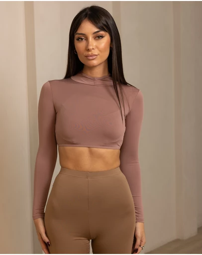 Mod Squad - Luxe Hooded Crop Basic Base Layer