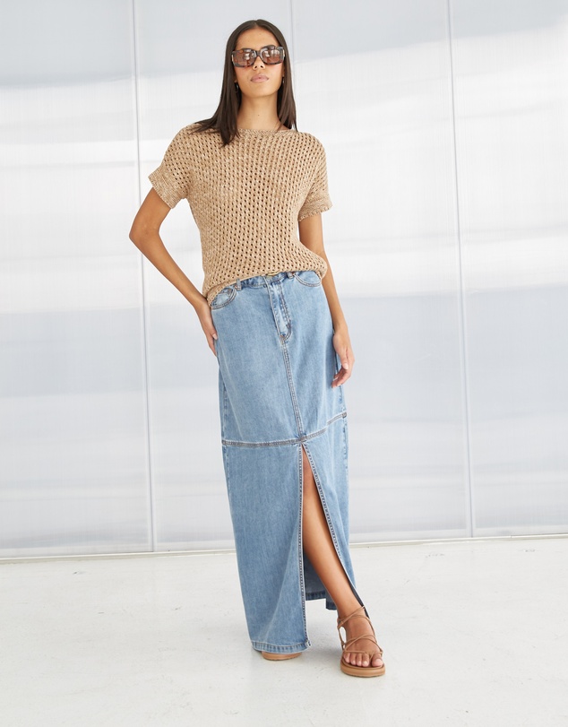 DRICOPER DENIM - Cora Knit Short Sleeves Top
