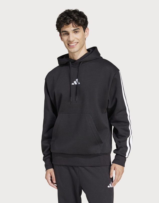 adidas Sportswear - Essentials 3-Stripes Fleece Hoodie Mens