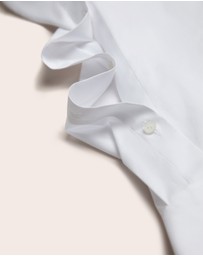 IDA+S - Matilda Oversized Stretch Cotton Blouse