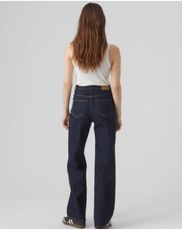 Vero Moda - Tessa High Waisted Wide Jeans