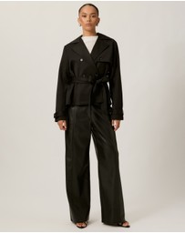 Tussah - Alex Cropped Trench Coat