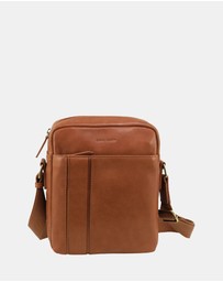Pierre Cardin - Pierre Cardin Men's Leather Versatile Crossbody Bag