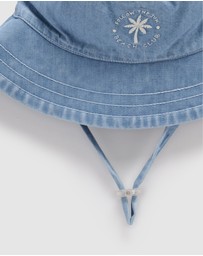 Purebaby - Denim Bucket Hat -Kids-Babies