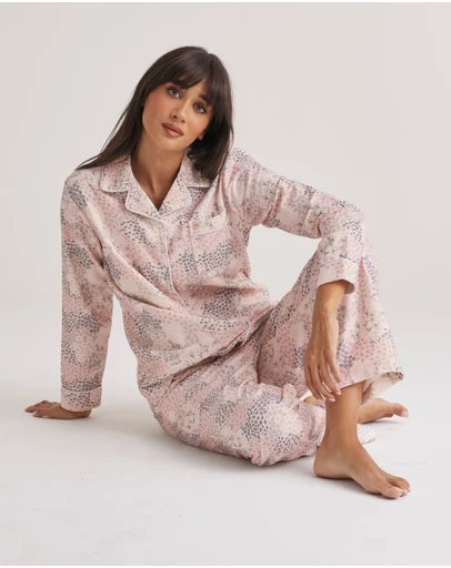 Love and Lustre - Brushed Cotton PJ Set