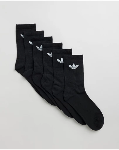 adidas Originals - 6-Pack Trefoil Crew Socks