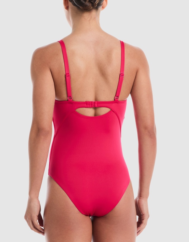 Nike - Essential V-Neck One-Piece Swimsuit
