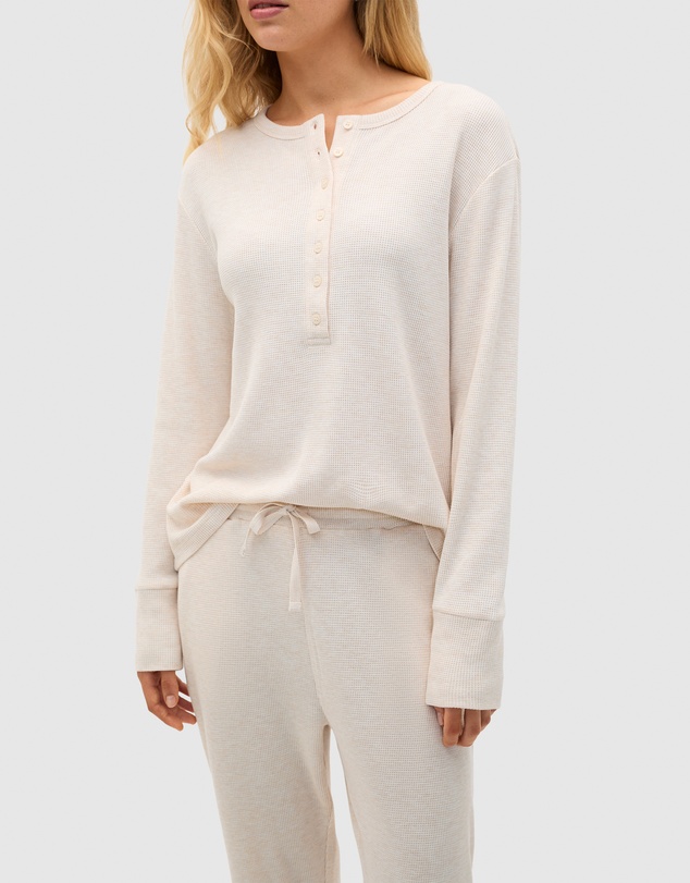 Seed Heritage - Waffle Top and Pant PJ Set