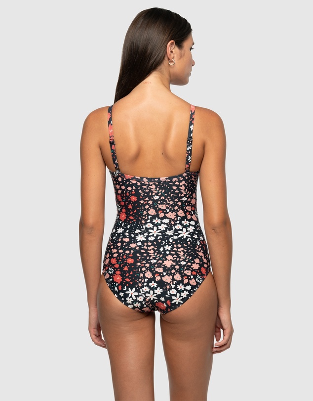 Nip Tuck Swim - Fleur Fiesta Isla DD/E Underwire One Piece