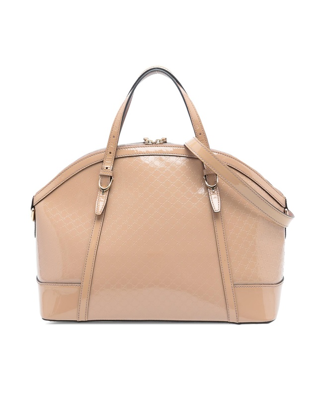 Pre-Loved by Azura Reborn - Pre-Loved Large Microguccissima Patent Nice Dome Satchel
