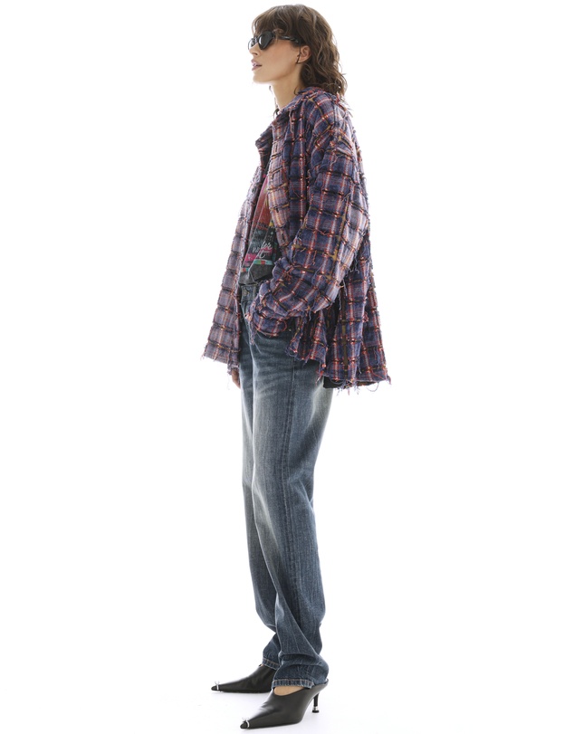 THE TALES - Check Flannel Bonded Jacket