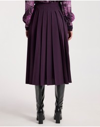 David Lawrence - Effie Pleat Midi Skirt