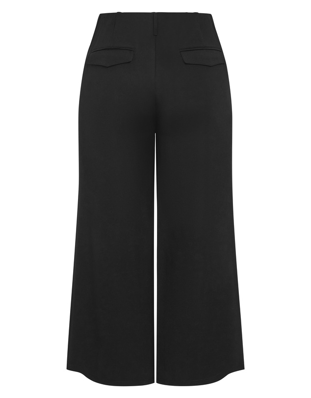 City Chic - Plus size Peyton Ponte Pant - black