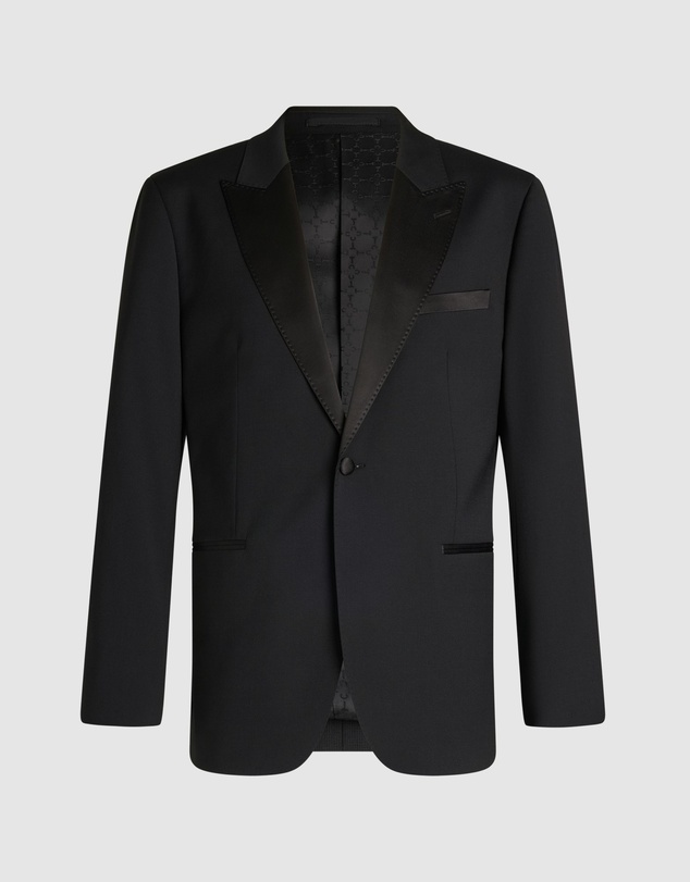 Tarocash - Titan Wool Tuxedo Jacket
