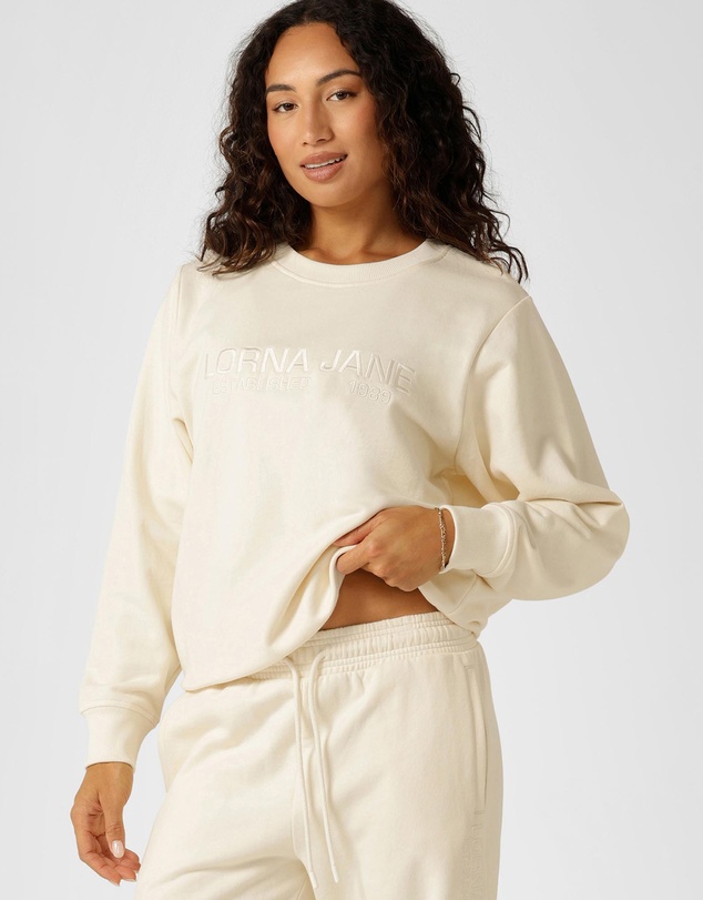 Lorna Jane - Lorna Jane Iconic Crew sweat top