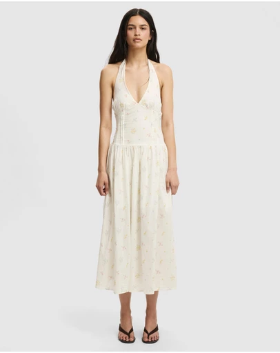 Cotton On - Kaity Halter Midi Dress