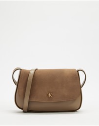 Calvin Klein - Brushed Flap Camera Bag