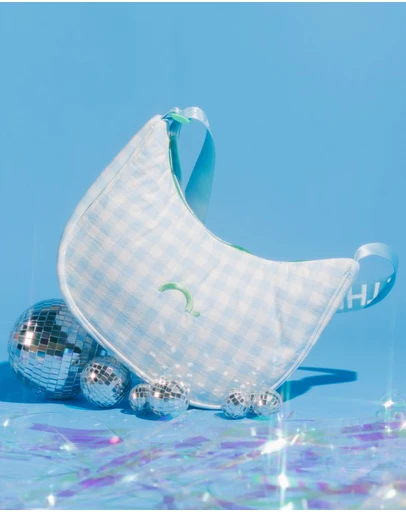 The Somewhere Co - Blueberry Small Crescent Bag