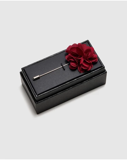Politix - Charly Flower Lapel Pin