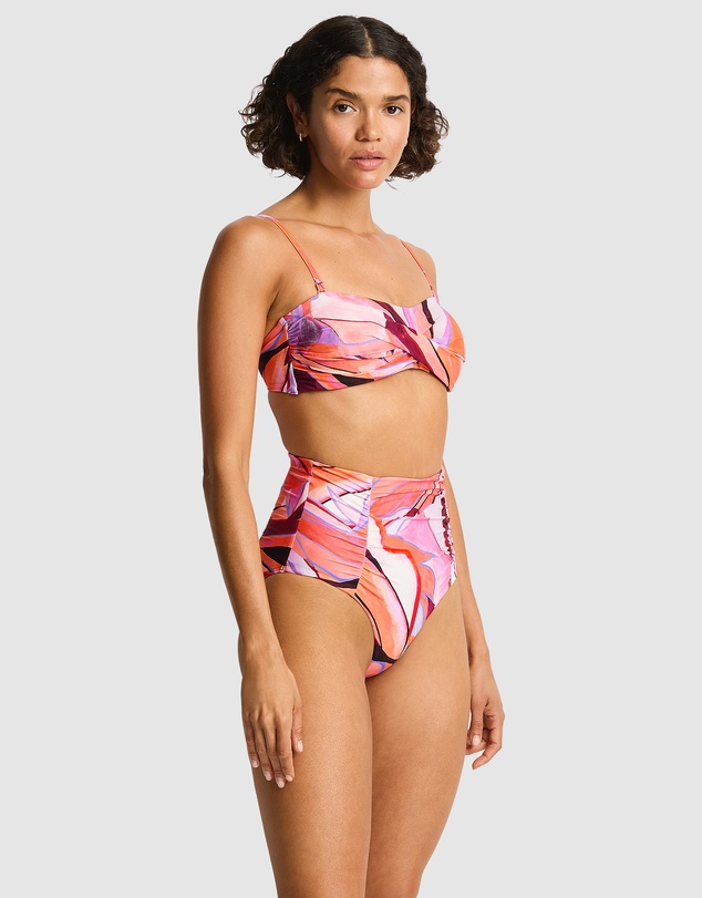Sea Level Australia - Neon Wave Twist Bandeau