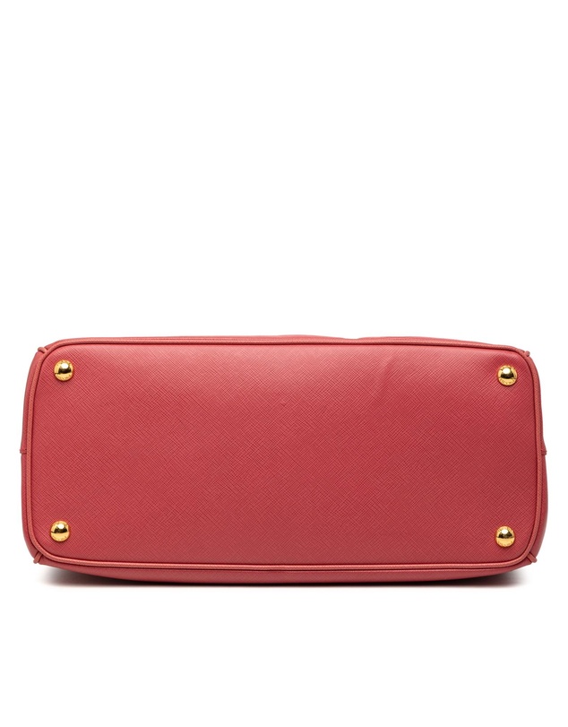 Pre-Loved by Azura Reborn - Pre-Loved Medium Saffiano Lux Galleria Double Zip Satchel