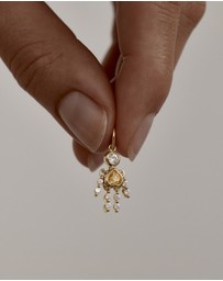 By Charlotte - Tiny Dancer Pendant - Citrine
