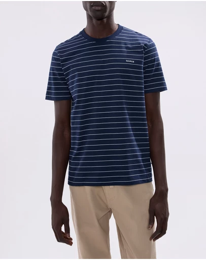 Marcs - Marcs Logo Stripe Tee