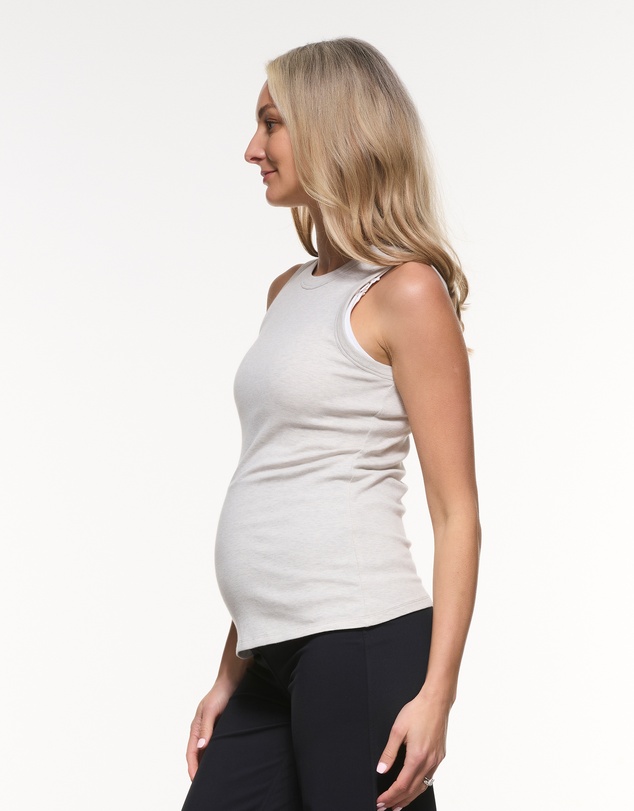 Soon Maternity - Base Soft Rib Tank