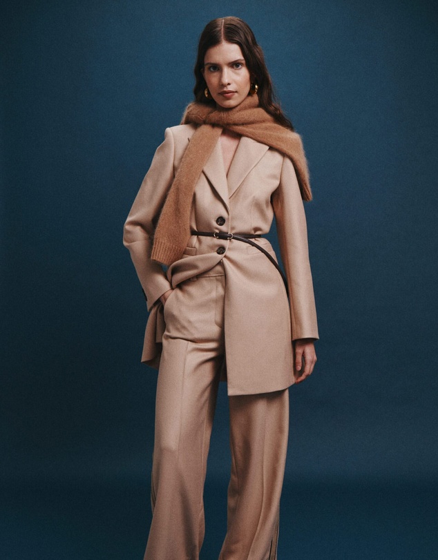 SABA - Prudence Wool Wide Leg Pant