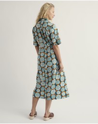 Seasalt - Seasalt Cornwall Blue Wild Liquorice Shirt Dress