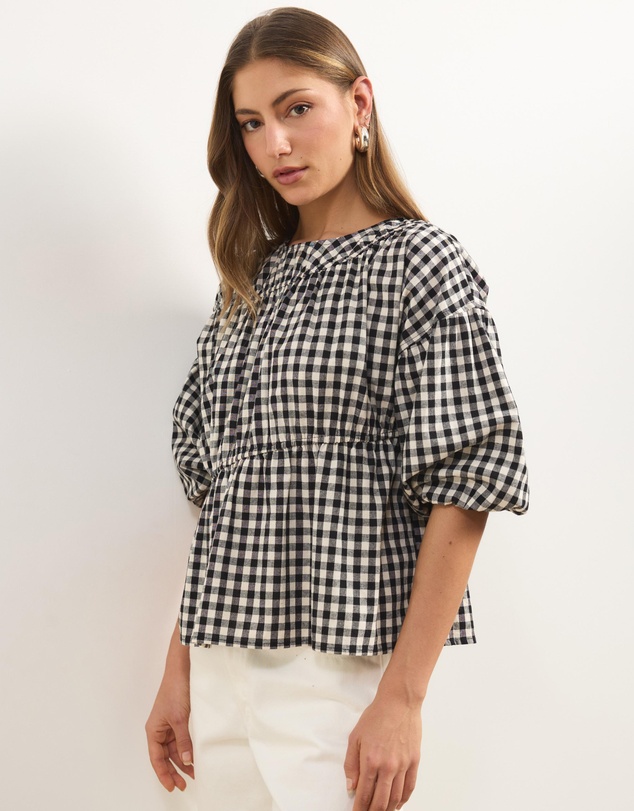 Atmos&Here - Cressida Smock Top