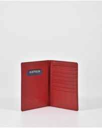 Cobb & Co - Davey Leather RFID Passport Card Holder