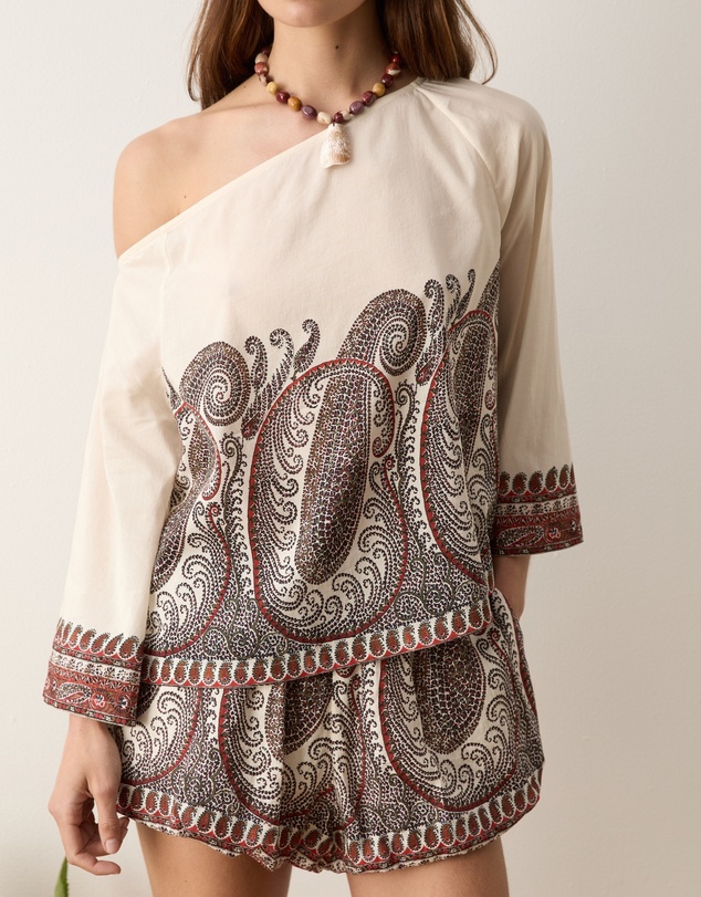 BOTEH - Cassia Boat Neck Top