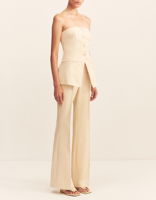Shona Joy - Lani Strapless Tailored Top