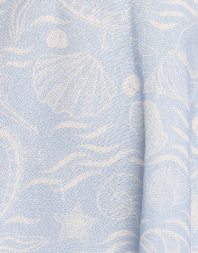 Petal & Pup - Etta Strapless Mini Dress - Blue Shell