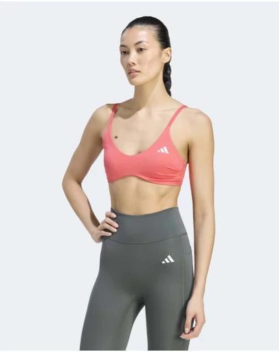 adidas Performance - Optime Essentials Workout Light Support Bra Womens