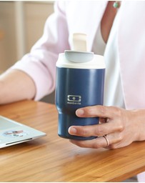 Monbento - Monbento Travel Mug S - Blue Infinity