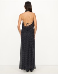Dazie - Afloat Polka Dot Halter Top