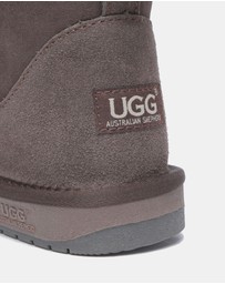 EVERAU - Australian Shepherd Ugg Mini Classic Sheepskin Upper UGG Boots