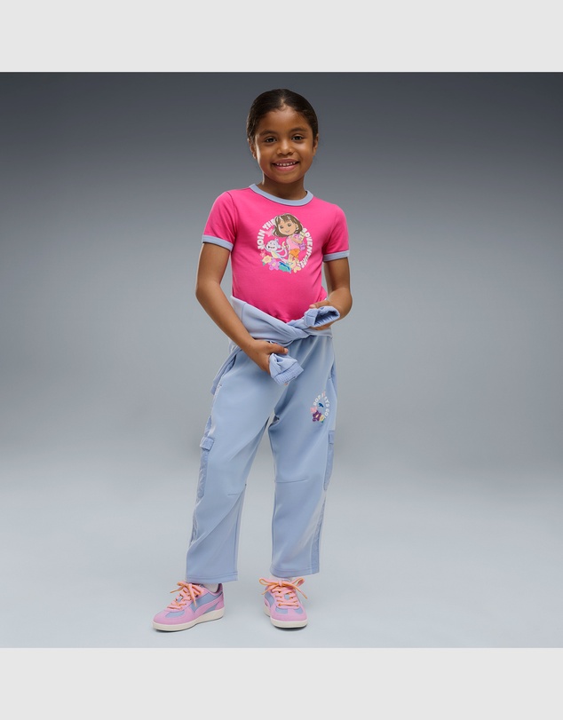 Puma - x DORA THE EXPLORER Slim Ringer Tee - Girls