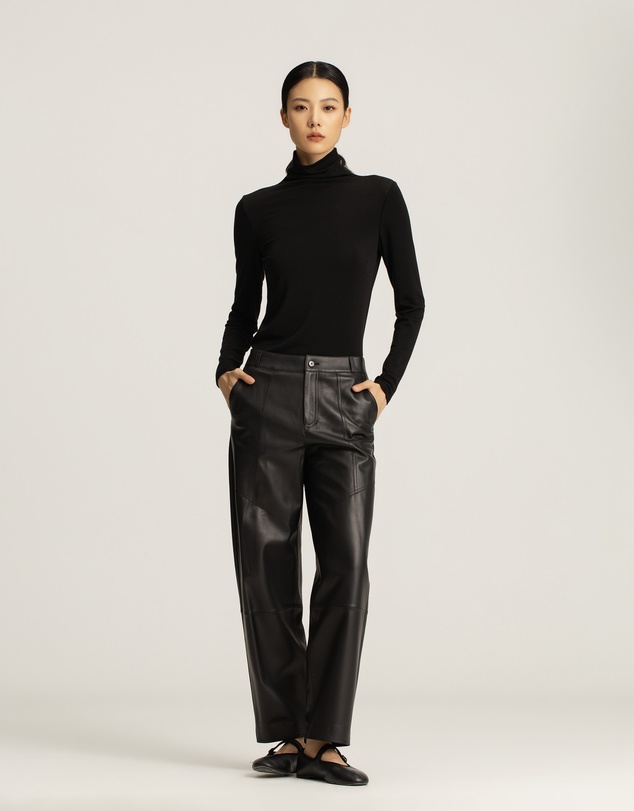 IDA+S - Corin Lambskin Panelled Pants