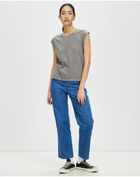 Brixton - Carefree Organic Cap Sleeve Top