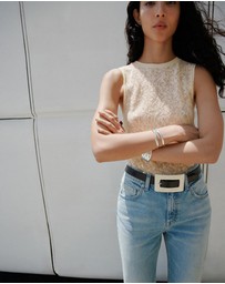 M.N.G - Openwork Knit Top