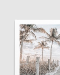 Olive et Oriel - Florida Keys No I Art Print
