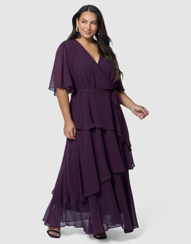 Pink Dusk by Curve Project - Hypnotic Maxi Dress