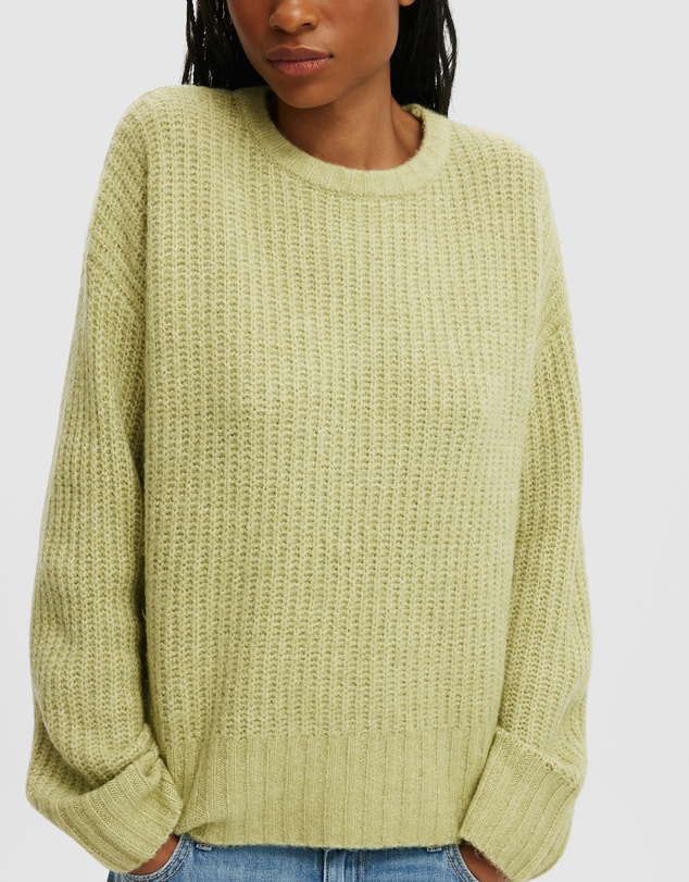 Cotton On - Luxe Crew Neck Sweater