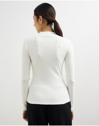 C&M CAMILLA AND MARC - Nora Rib Long Sleeve Top
